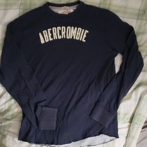 Vintage embroidered Abercrombie thermal lined musc
